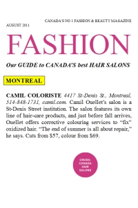 Fashion, august 2011